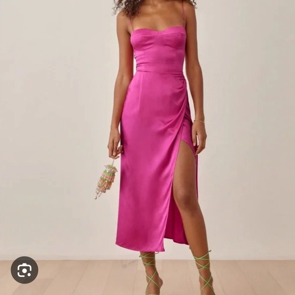 Reformation Dresses & Skirts - Reformation Marguerite silk midi dress
